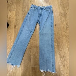 NWOT Agolde medium wash jeans